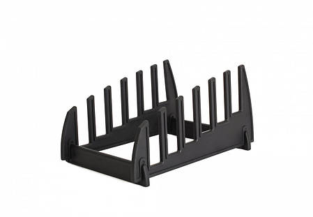 Підставка під 6 обробних дощок товщиною до 25 мм. 316×230×170 мм чорна, фото 1