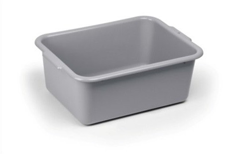 Лоток для сервісного візка сірий пластик 540×394×206 мм в упаковці 12 шт