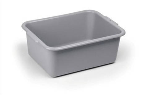 Лоток для сервісного візка сірий пластик 540×394×206 мм в упаковці 12 шт, фото 1