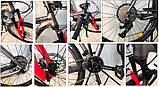 Велосипед Crosser SOLO 29" х19/21" (2*12S) AIR FORK гідравліка, фото 4
