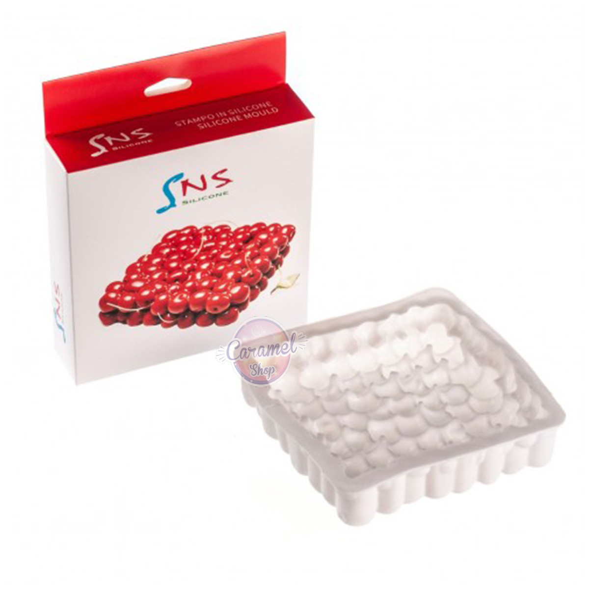 Силіконова форма для евродесертов Вишні, фото 1