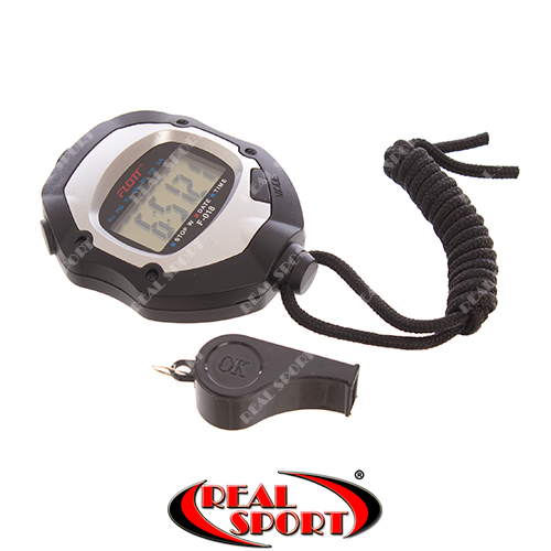 Секундомір на 6 результатів пам'яті зі свистком Flott F-018