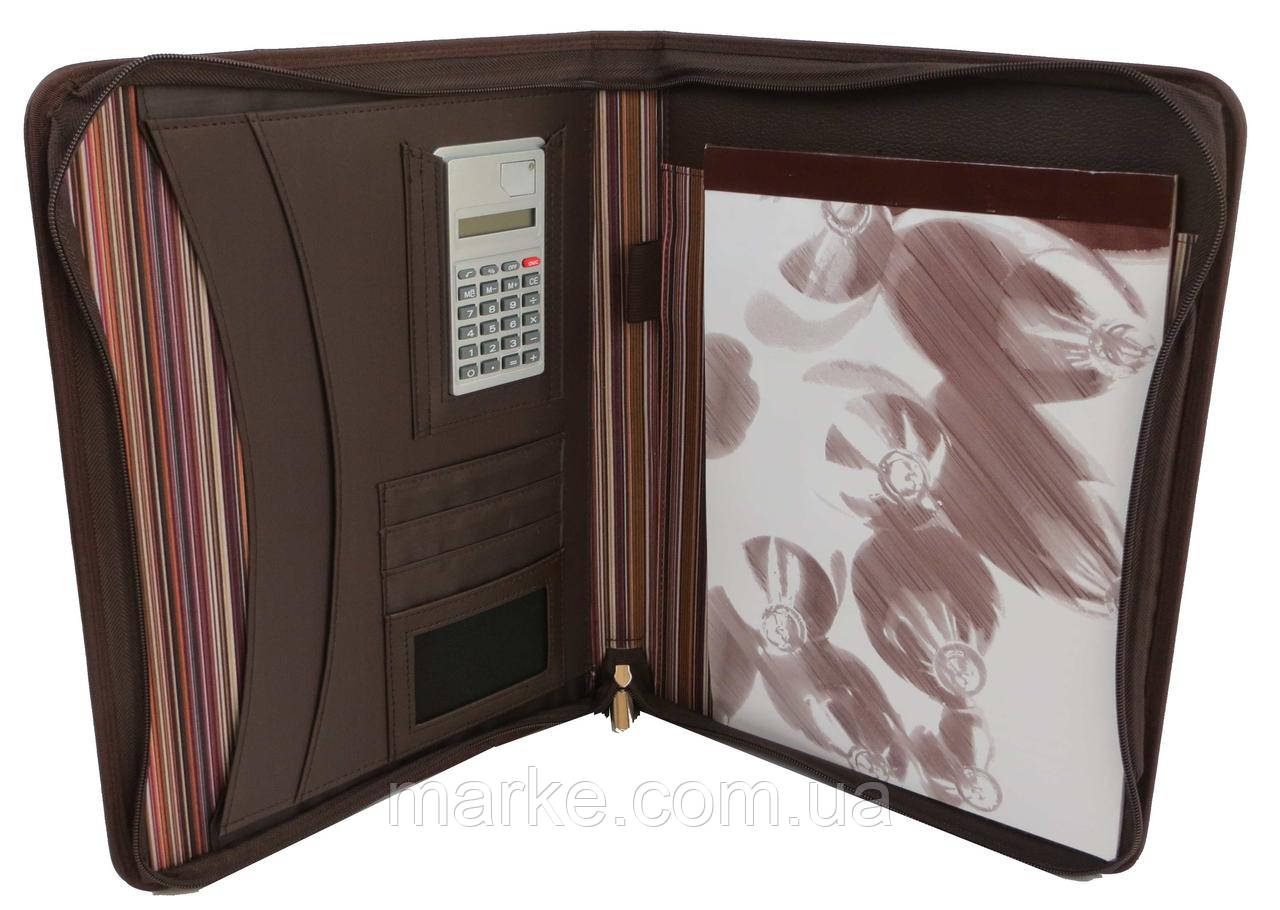 Чоловіча папка з еко шкіри Macma Mcollection, SS2762701 коричнева