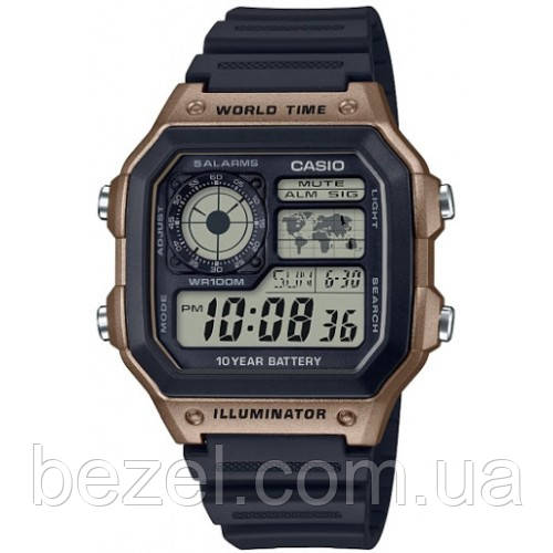 Чоловічий годинник Casio AE-1200WH-5A