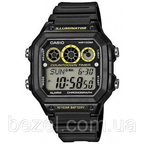 Чоловічий годинник Casio AE-1300WH-1AVEF, фото 1