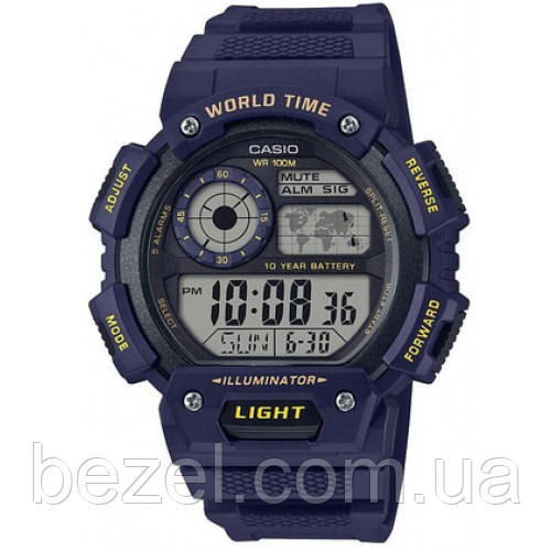 Чоловічий годинник Casio AE-1400WH-2AVEF