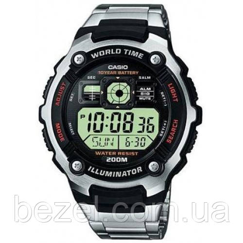 Чоловічий годинник Casio AE-2000WD-1AVEF
