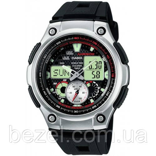 Чоловічий годинник Casio AQ-190W-1AVEF
