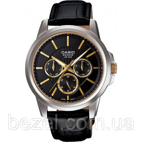Чоловічий годинник Casio BEM-307BL-1A1VDF