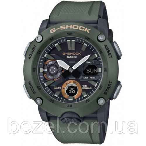Чоловічий годинник Casio GA-2000-3AER