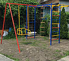 Дитячий спортивний комплекс для вулиці з гойдалками, фото 2