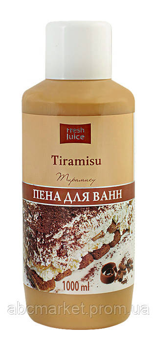 Піна для ванн Fresh Juice Tiramisu (Тірамісу) - 1 л.