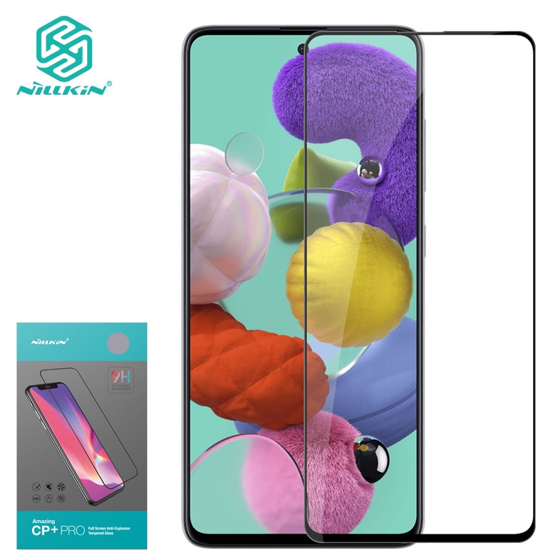 Захисне скло Nillkin Amazing CP+ PRO Full Glue для Samsung Galaxy A51 5G (2021) A515 Black (0.33 mm)