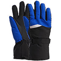 Перчатки горнолыжные женские Zelart Snow Gloves B-3989 размер M-L Blue-Black-White
