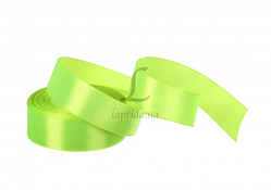 Стрічка атласна 25 мм жовта