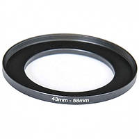 Підвищене перехідне кільце 43-58 мм для об'єктива.