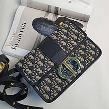 Жіноча Сумка Dior Saddle шкіра (репліка) LUX+++