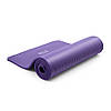 Каучук килимок для йоги та фітнесу Йога мат нековзний 1,5 см Фіолетовий, фото 2