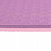 Фітнес килимок Йога мат нековзний 6 мм Purple / Pink, фото 7