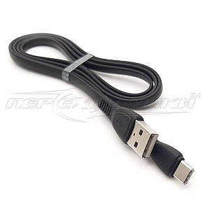 Кабель Type-C to USB 2.0, (висока якість), чорний, 1 м, фото 4