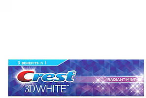 Отбеливающая зубная паста для устранения зубного камня Crest 3D White Radiant Mint 116 г (037000400660)