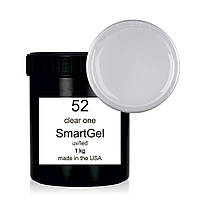 Самовыравнивающийся Гель для ногтей SmartGel №52 Clear One 1 кг