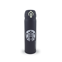 Термокухоль з логотипом Starbucks 500мл Чорний (Н-600)