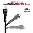 Кабель Promate VigoRay-i USB-Lightning 2А 1.2 м Black (vigoray-i.black), фото 4