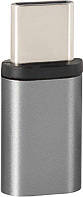 Перехідник microUSB (BF) - Type-C (CM) TRY Plug кольори в асортименті