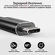 Кабель Promate сCord-1 USB - USB Type-C 3А 1 м Black (ccord-1.black), фото 4