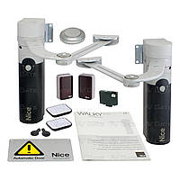 Комплект автоматики WALKY2024BDKCE Nice для розпашних воріт (ширина до 3,6 м)