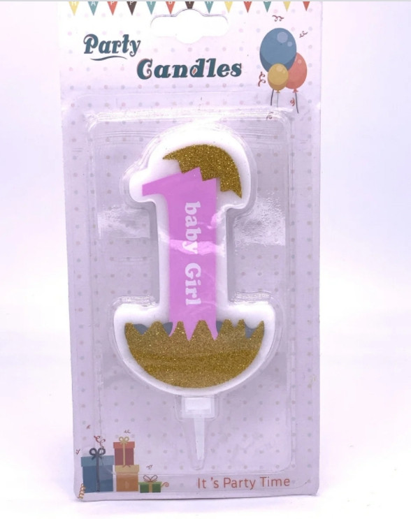 Свечи для торта Baby Girl