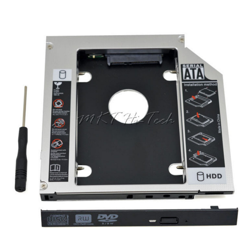 Кишеня для HDD SATA 12.7 mm Caddy другий диск замість приводу OptiBuy AL