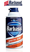 Крем-пена для бритья Barbasol для чувствительной кожи Sensetive Skin 283 гр