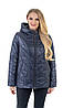 Демісезонна жіноча куртка модна розміри 56,58,60, фото 9