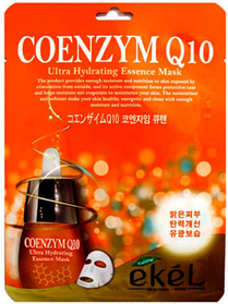 Корейська тканинна маска омолоджуюча з коензиму Q10, Ekel Екель