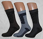 Чоловічі шкарпетки шерсть з махрою зимові ТЕРМО в'язані "KARDESLER" 40-46 розмір НМС-04164, фото 2