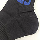 Шкарпетки чоловічі махровий слід, "ЦИФРИ" трекінгова гумка SOCKS р. 25-27, чорні, 20026004, фото 4