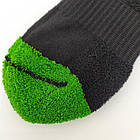 Шкарпетки жіночі, махровый след, "Полосочка", треккинговая резинка, SOCKS, р25-27, с цветной пяткой, темное, фото 5