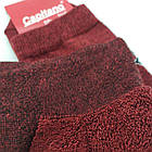 Шкарпетки жіночі махрові стопа високі з орнаментом Capitano 23-25р червоні 20033149, фото 2