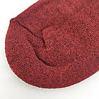 Шкарпетки жіночі махрові стопа високі з орнаментом Capitano 23-25р червоні 20033149, фото 3