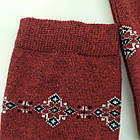 Шкарпетки жіночі махрові стопа високі з орнаментом Capitano 23-25р червоні 20033149, фото 4