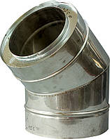 Коліно ізольоване 45° 1мм