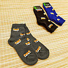 Шкарпетки жіночі махрові середні Житомир "Koi" 36-41 bambu лисиця випадкове асорті 20039172, фото 2