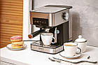 Ріжкова кавоварка еспресо Camry CR 4410, фото 9