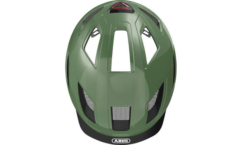 Шолом велосипедний ABUS HYBAN 2.0 M 52-58 см Зелений, фото 3