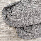 Шкарпетки чоловічі високі рубчик напівшерстяні Нік 27р сірі, фото 6