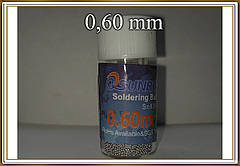 Паяльні кульки BGA 0,6 мм (12500шт)