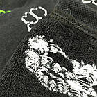 Шкарпетки чоловічі махрові з приколом "ЧЕРЕП KAWS", LUCKY SOCKS, р25-27, чорні, 30024891, фото 5