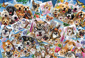 Пазли Anatolian 2000 елементів Селфи-колаж домашніх улюбленців (3947)